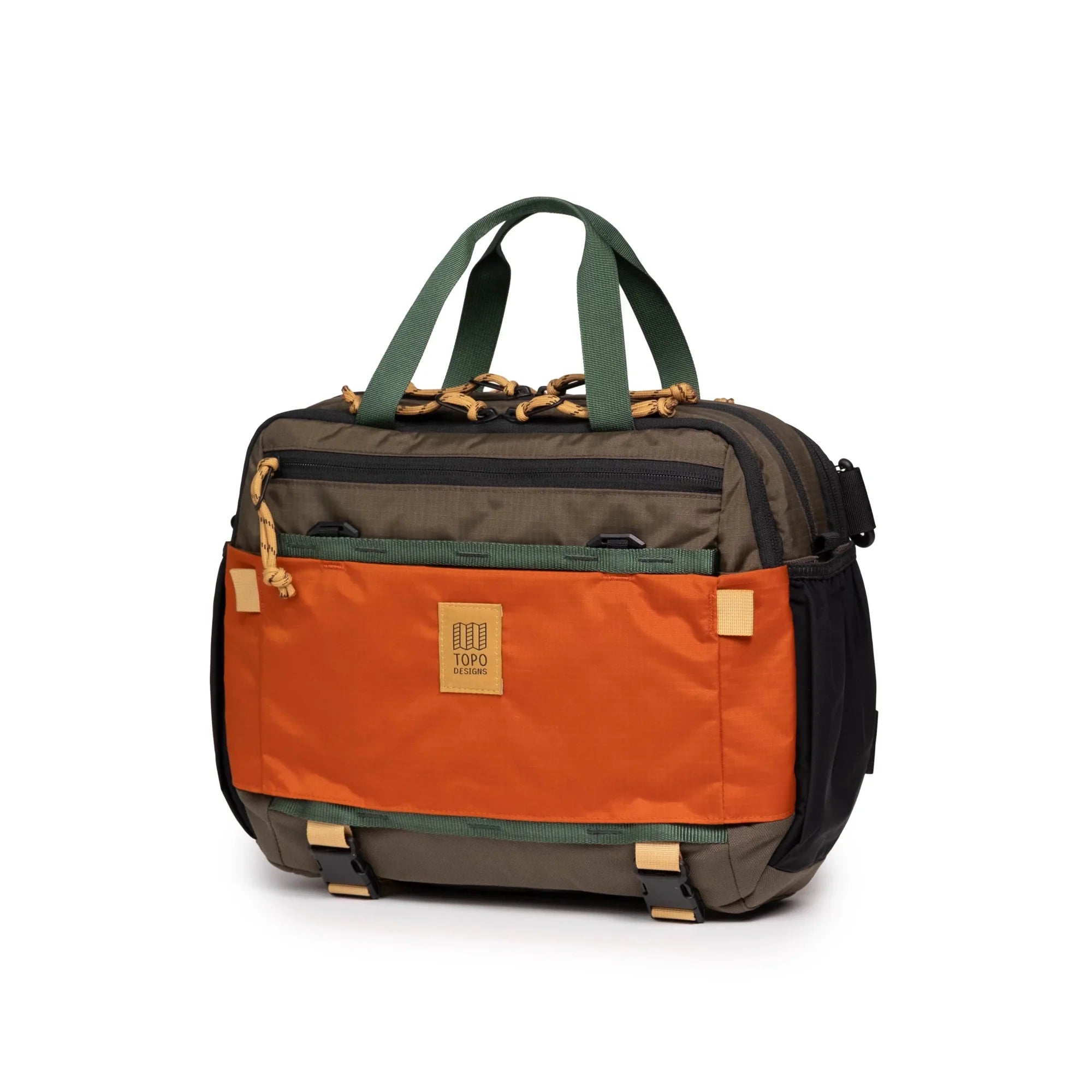 TOPO Designs - Mountain Cross Bag - Terracotta/ Woodland