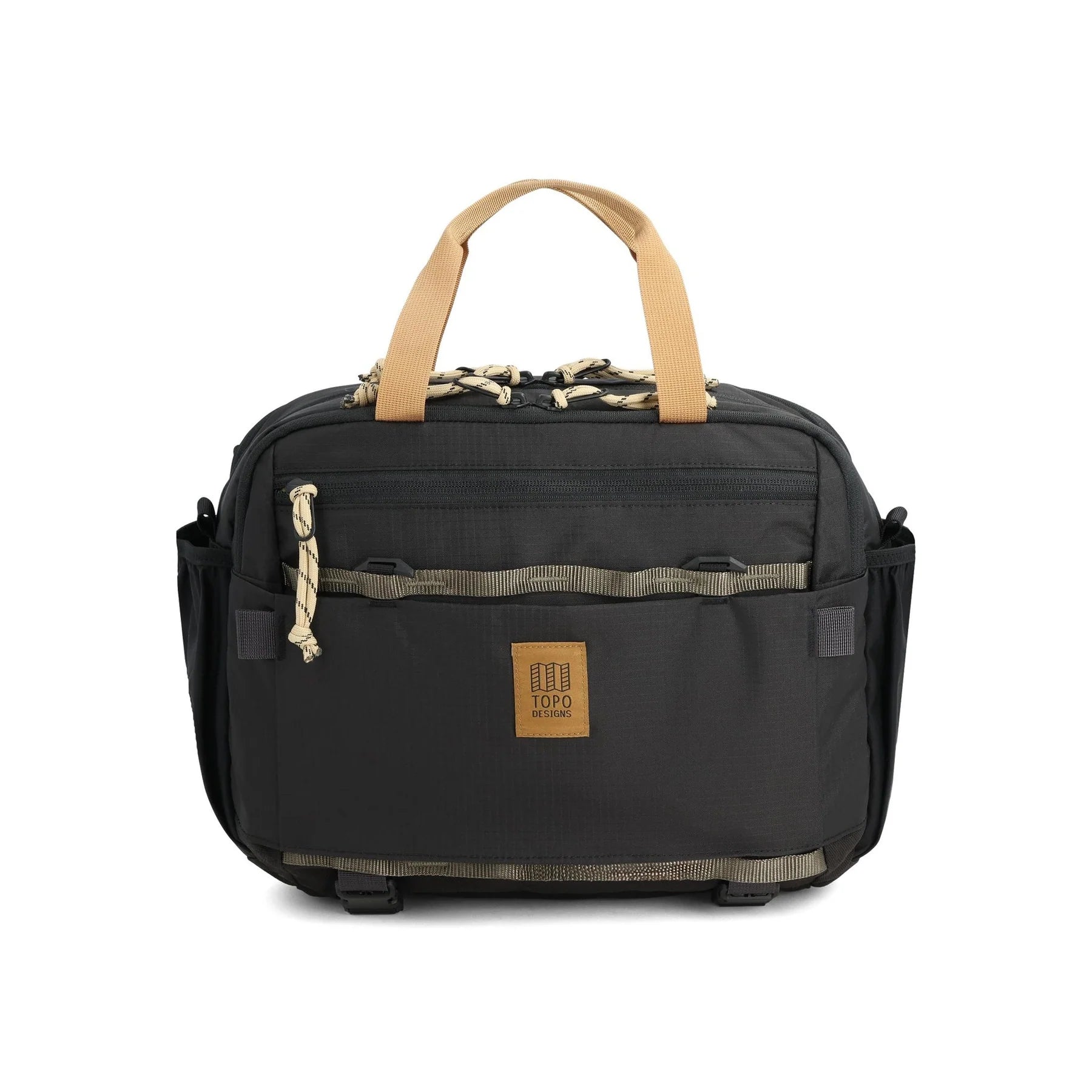 TOPO Designs - Mountain Cross Bag - Black/ Neutral