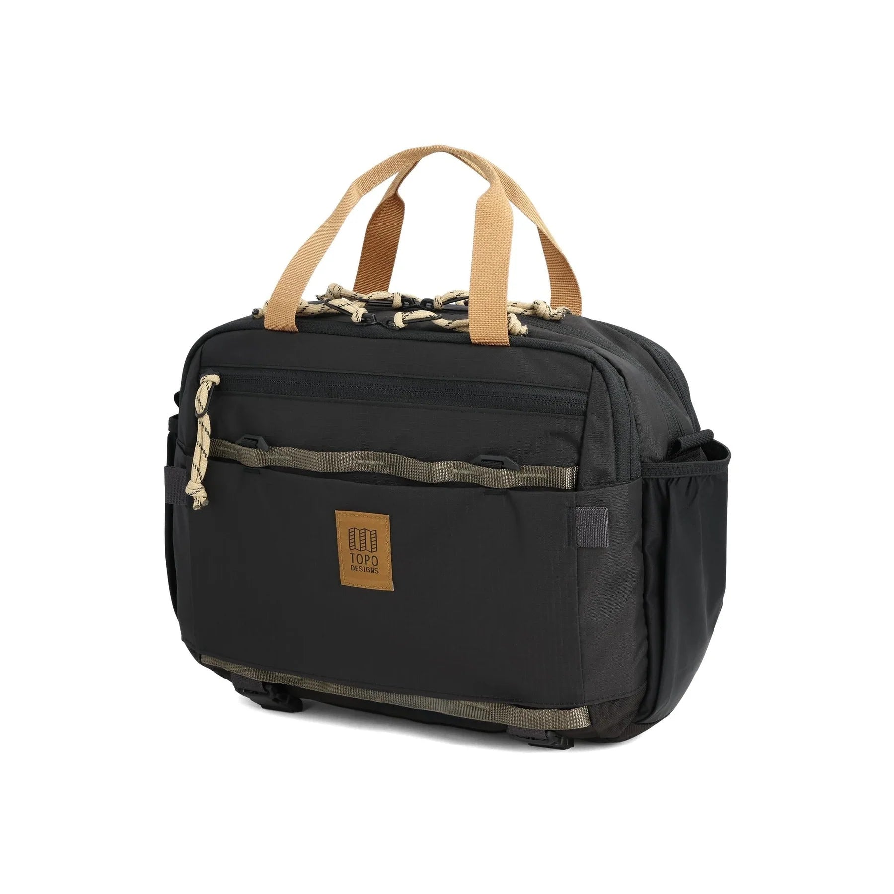 TOPO Designs - Mountain Cross Bag - Black/ Neutral