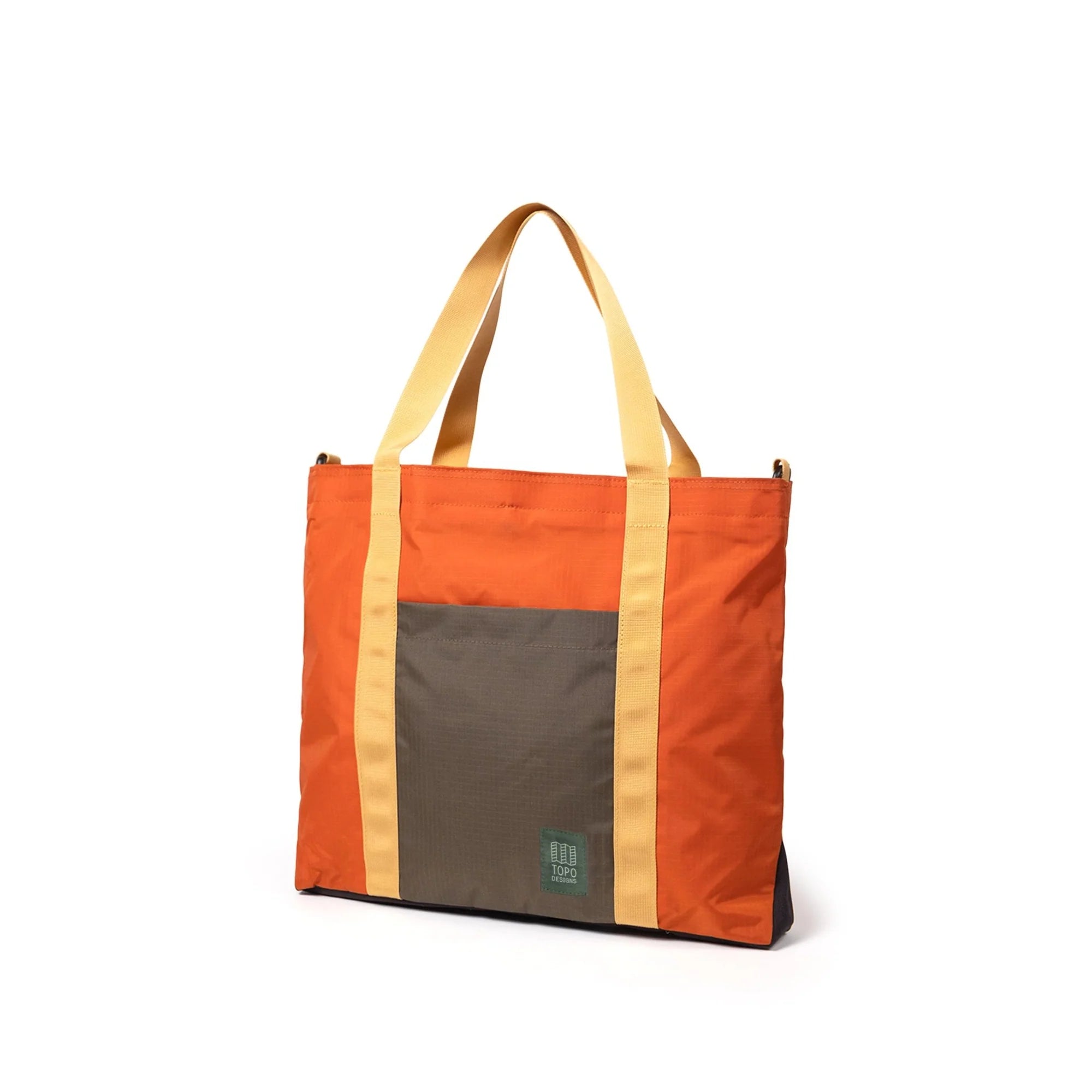 TOPO Designs - Mountain Essential Tote - Terracotta/ Woodland
