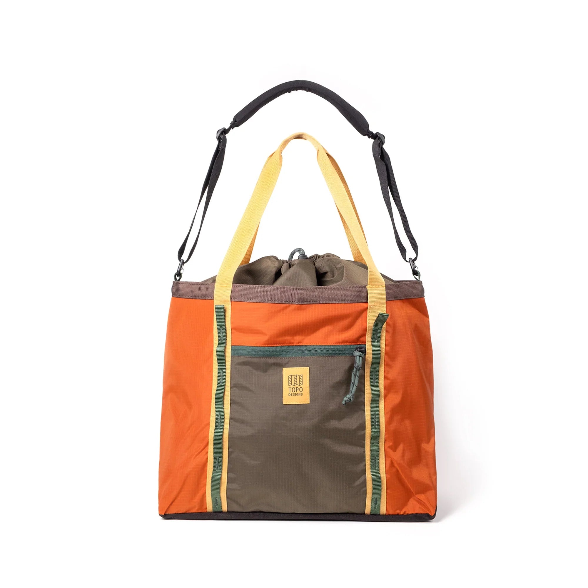 TOPO Designs - Mountain Utility Tote - Terracotta/ Woodland