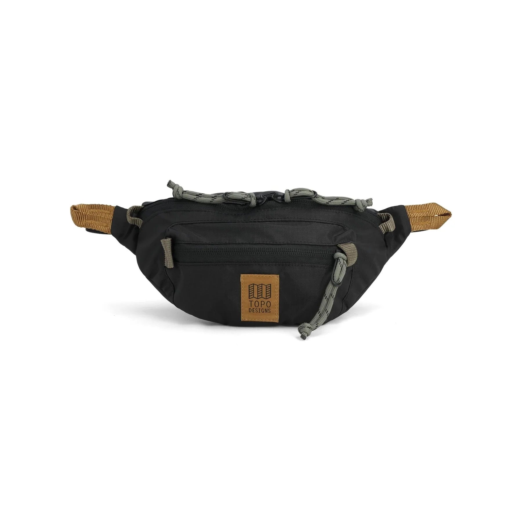 TOPO Designs - Mountain Waist Pack - Black/ Neutral
