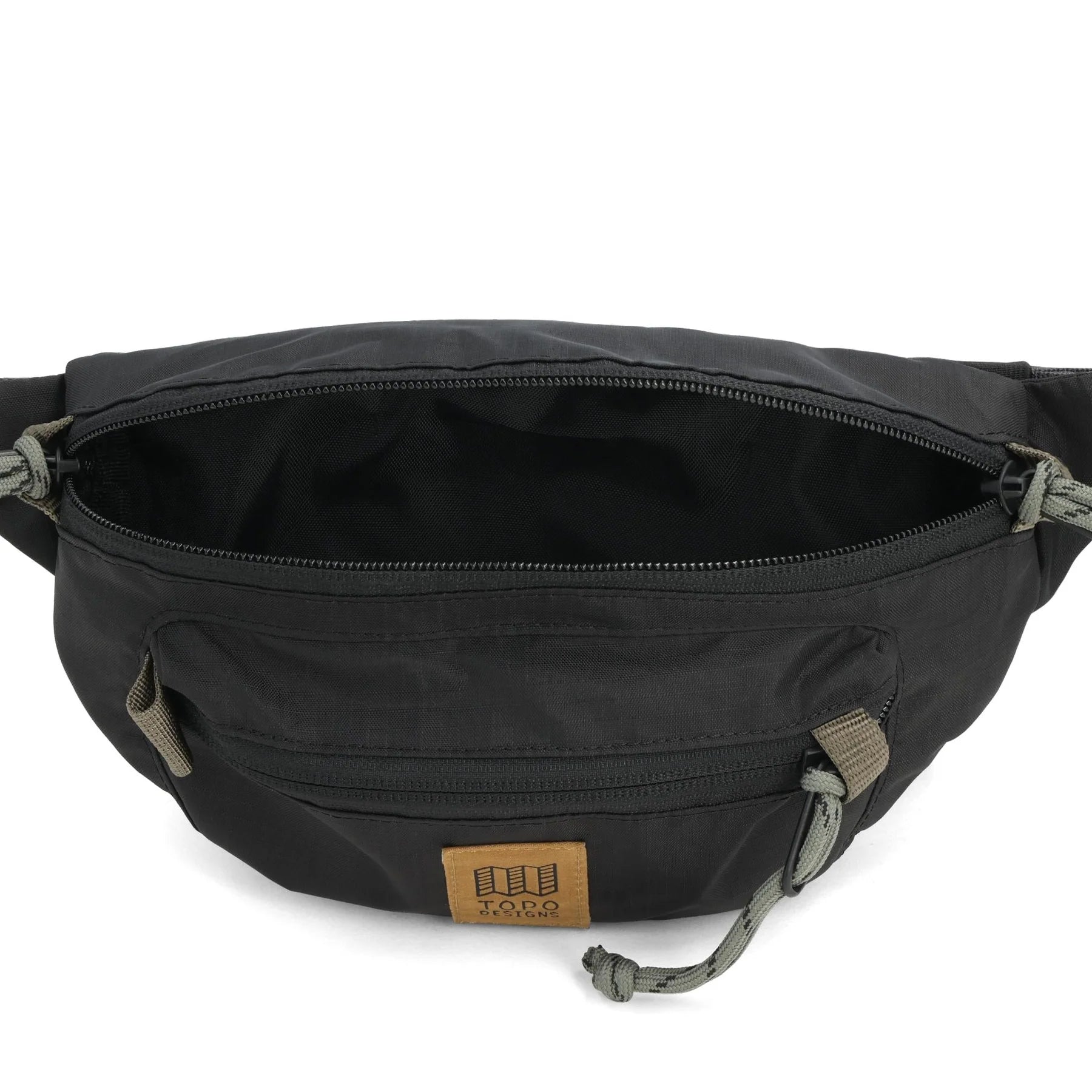 TOPO Designs - Mountain Waist Pack - Black/ Neutral