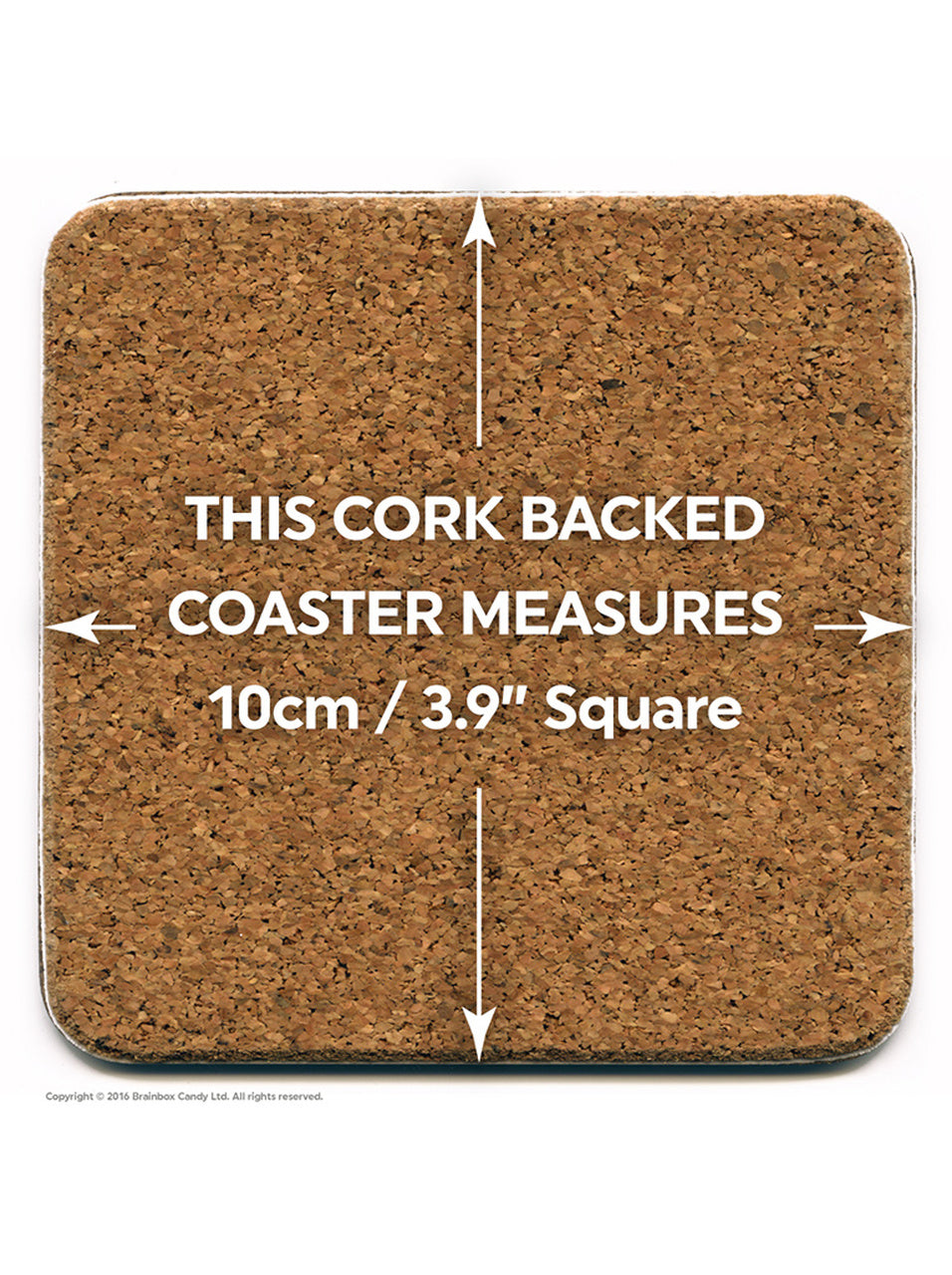 David Shrigley - 'A Pleasing Situation' Coaster