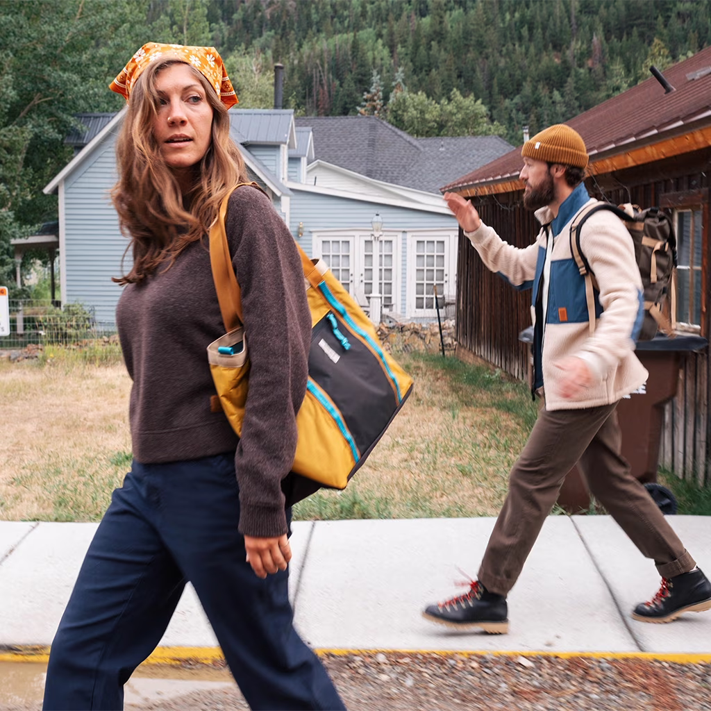 TOPO Designs - Mountain Utility Tote - Desert Palm/ Sahara