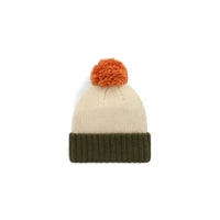 TOPO Designs - Bobble Beanie - Cinnamon & Oatmeal