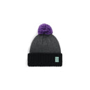 TOPO Designs - Bobble Beanie - Asphalt & Black
