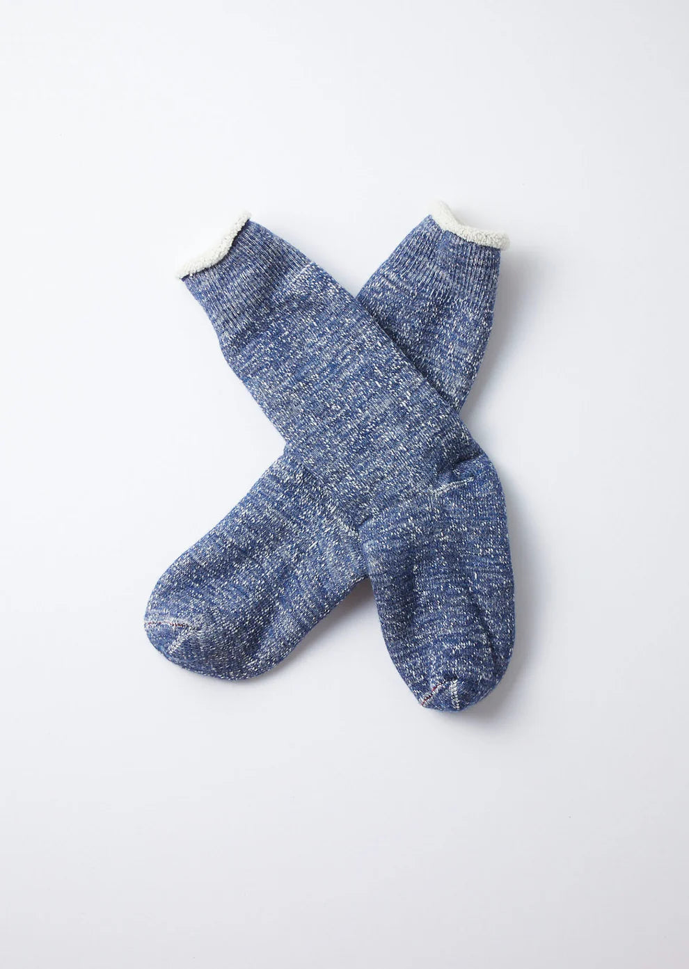 ROTOTO - Double Face Thick Socks - Deep Ocean