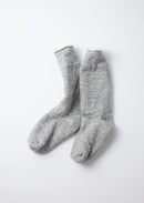 ROTOTO - Double Face Thick Socks - Marl Grey