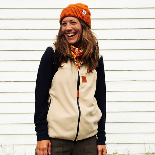 TOPO Designs - Waffle Knit Beanie - Clay