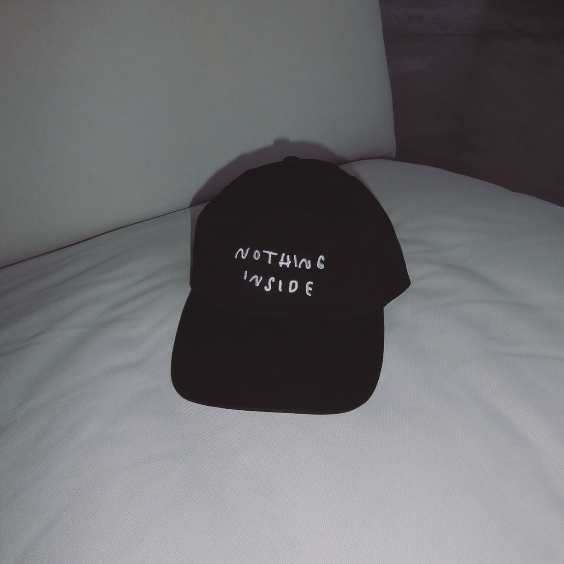 YAHYA STUDIO - NOTHING INSIDE Cap - Black