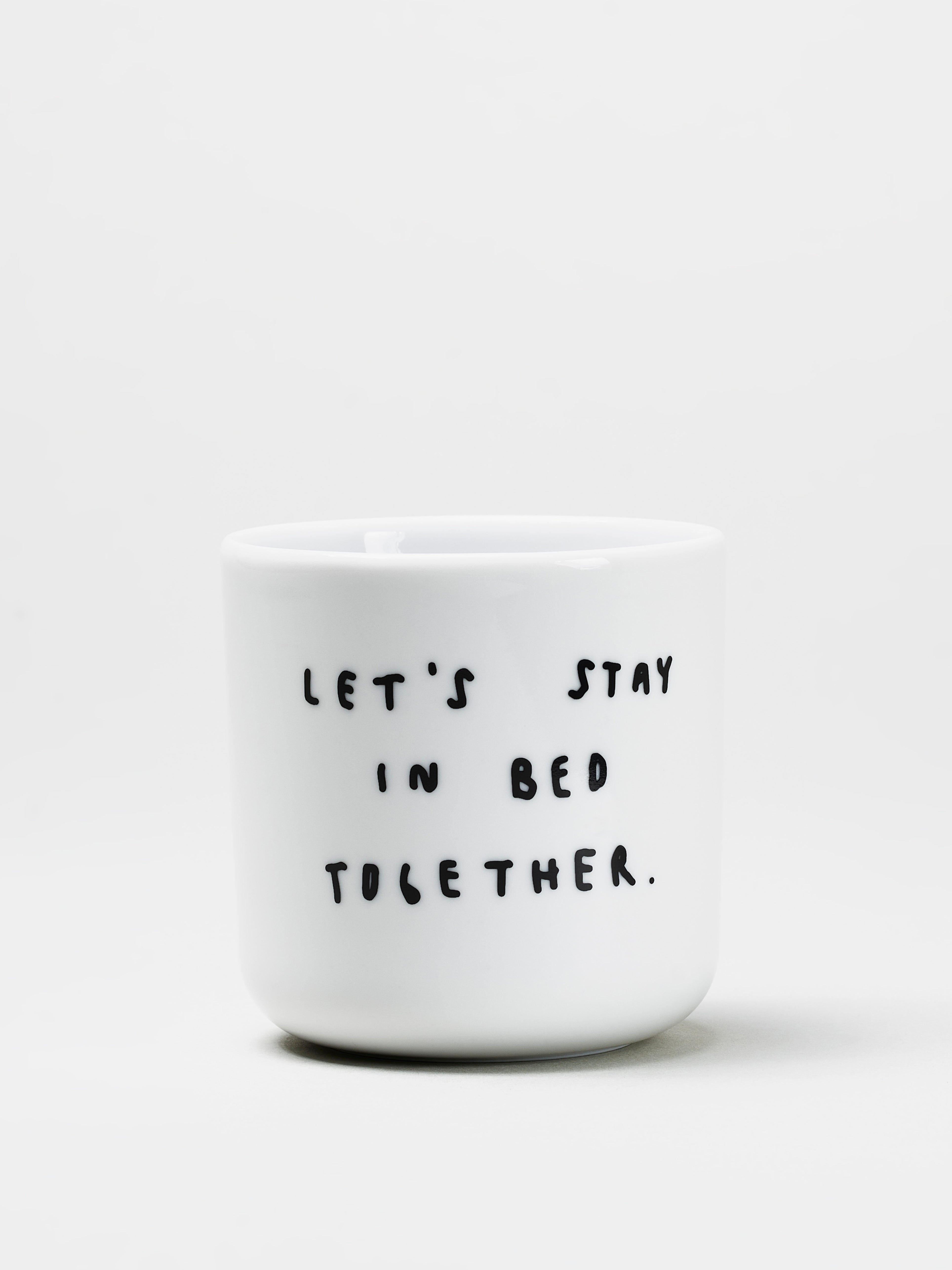 YAHYA STUDIO - LET'S STAY IN BED TOGETHER Cup