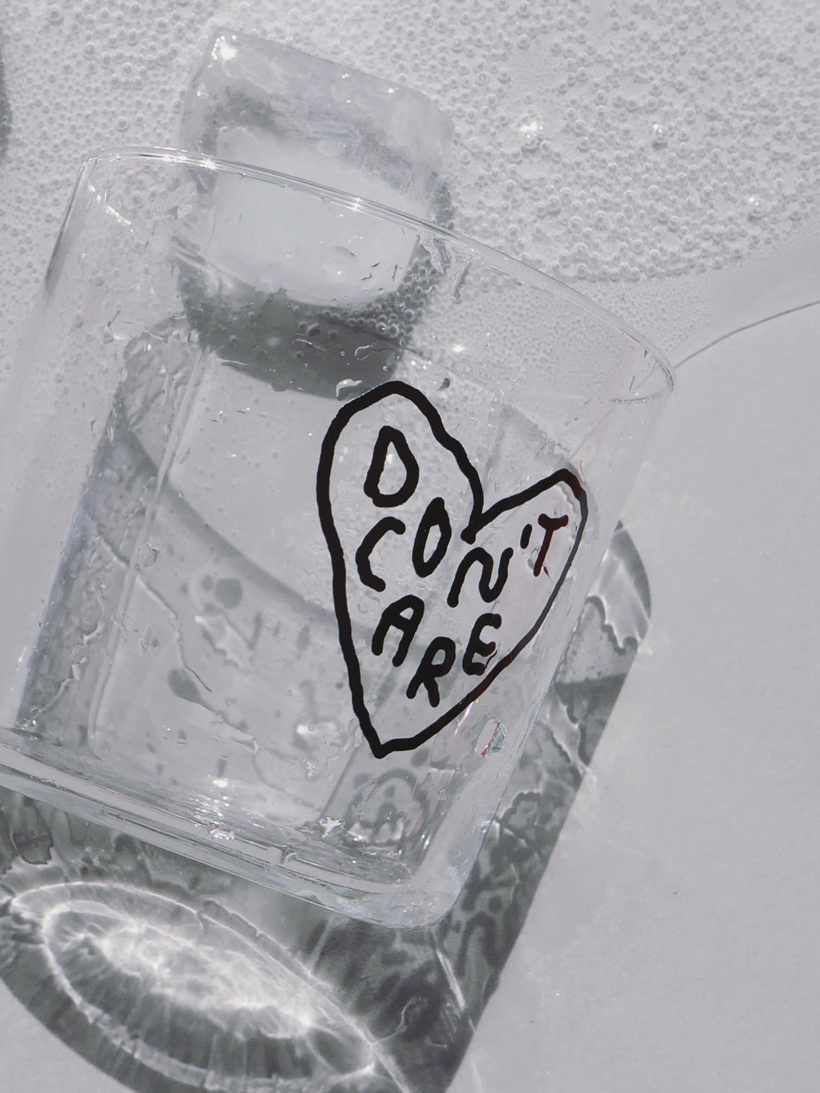 YAHYA STUDIO - DON'T CARE Glass