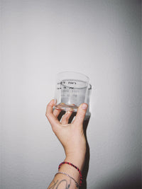 YAHYA STUDIO - PLEASE DON'T TALK TO ME Glass