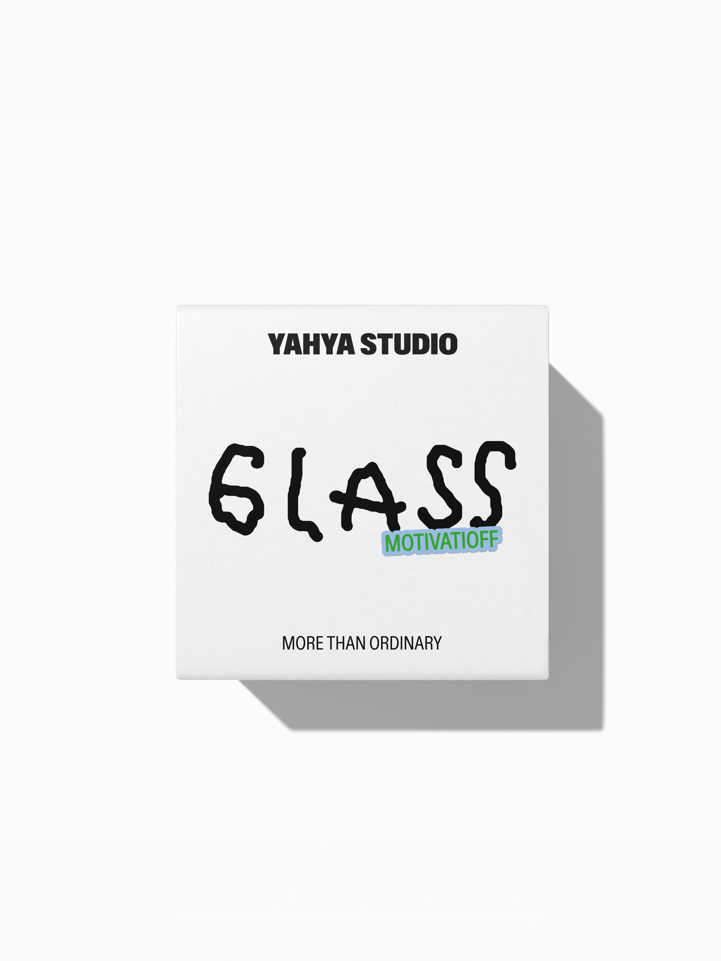 YAHYA STUDIO - MOTIVATIOFF Glass